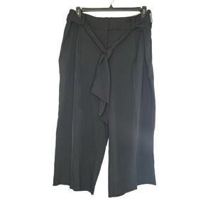 Alfani Loose Waist Tie Cropped Slacks